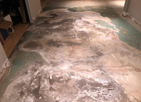 Concrete Floor Before