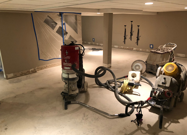 Concrete Floor Honing and Polishing